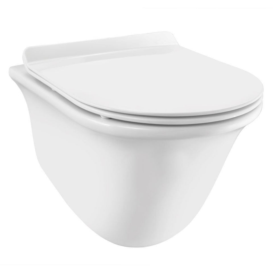 Ornamix Rimless Blind Installation Wall Hung Toilet Main image