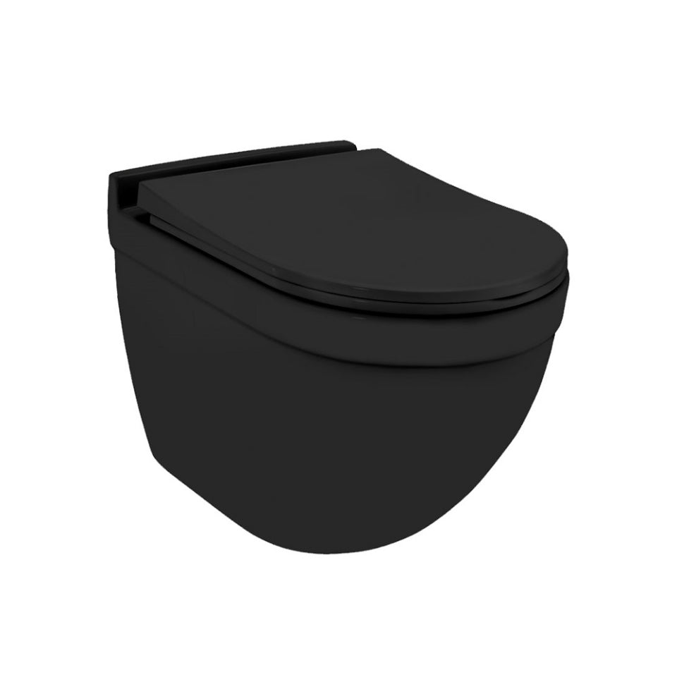 Solo Rimless Blind Installation Wall Hung Toilet Secondary image