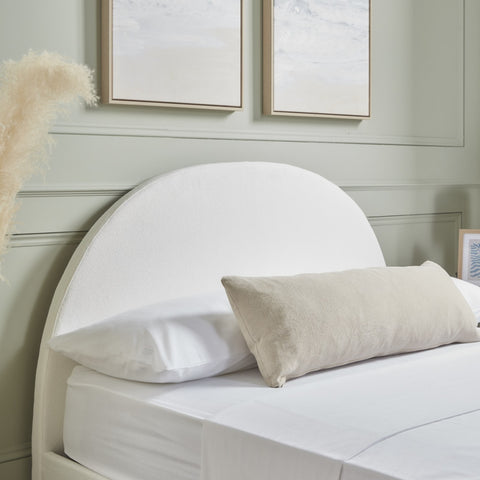 Atlantis Bouclé Ottoman Storage Bed