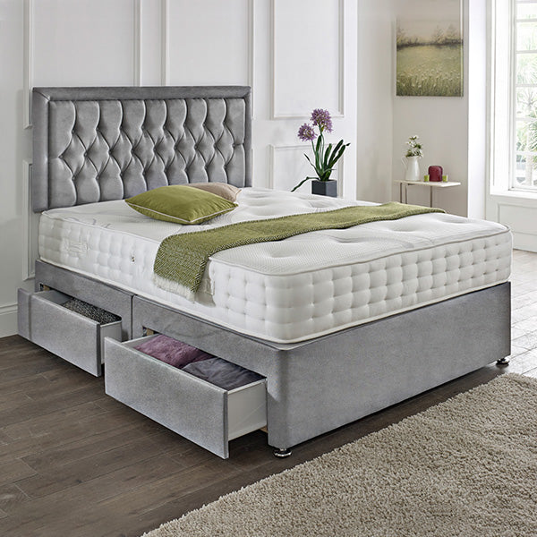 Lisbon Headboard Divan Set-2FT6 Small Single Main image