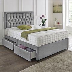 Lisbon Headboard Divan Set-5FT KIngsize