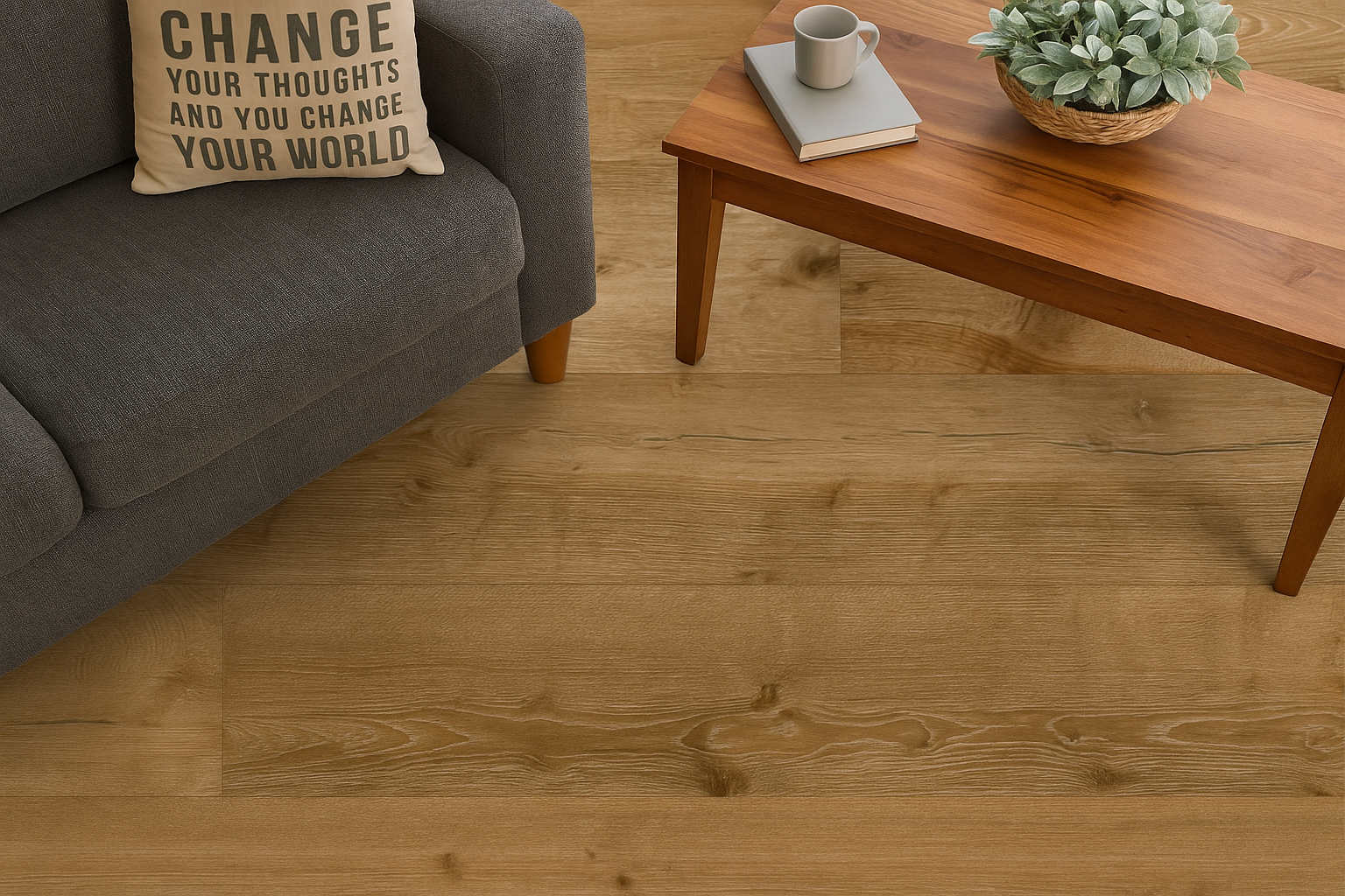 Sepia Tegernsee Oak 12mm Long & Wide Straight Laminate Main image