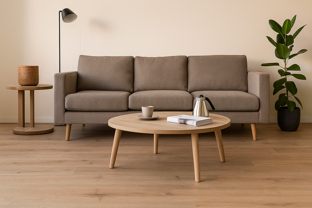 Warm Sand Oak 12mm Straight Laminate