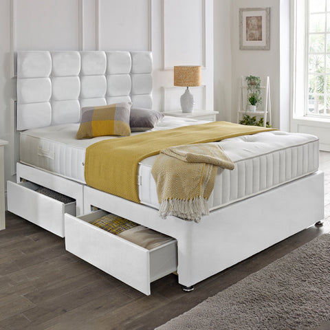 Rio Headboard Divan Set - 2FT6 Small Single