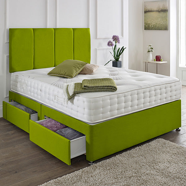 Zanzibar headboard Divan Set- 4FT Small Double