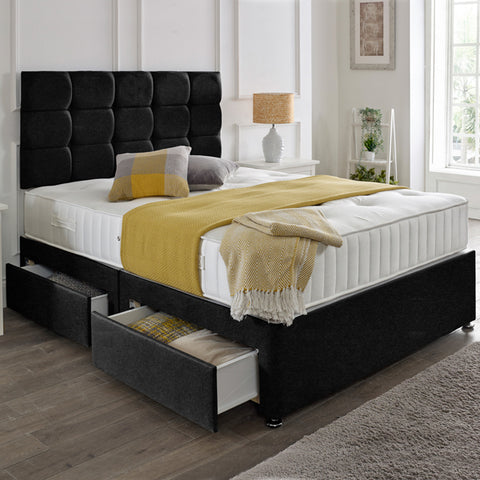 Rio Headboard Divan Set - 2FT6 Small Single