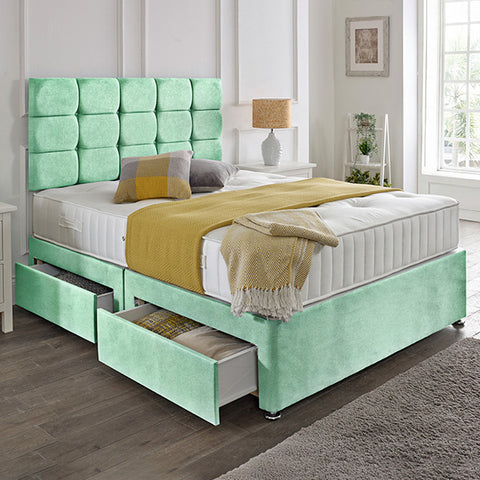 Rio Headboard Divan Set - 2FT6 Small Single