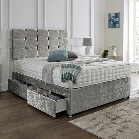 Rio Headboard Divan Set - 4FT Small Double