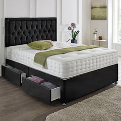 Lisbon Headboard Divan Set-4FT6 Double