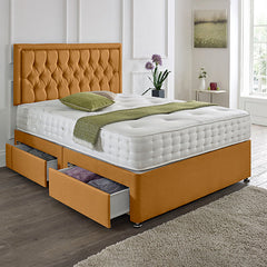 Lisbon Headboard Divan Set-4FT6 Double