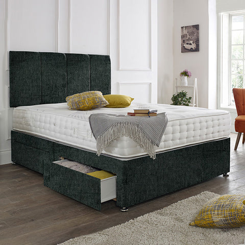 Zanzibar headboard Divan Set- 3FT Single
