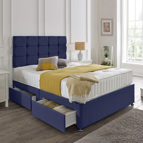Rio Headboard Divan Set - 4FT Small Double