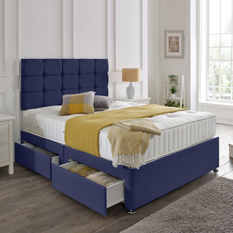 Rio Headboard Divan Set - 2FT6 Small Single