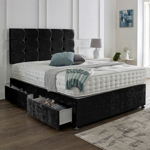 Rio Headboard Divan Set - 2FT6 Small Single