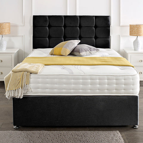 Rio Headboard Divan Set - 4FT Small Double