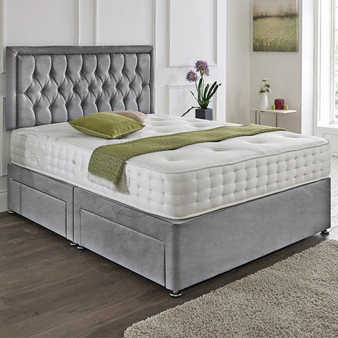 Lisbon Headboard Divan Set-4FT Small Double