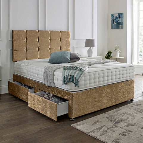 Rio Headboard Divan Set - 2FT6 Small Single