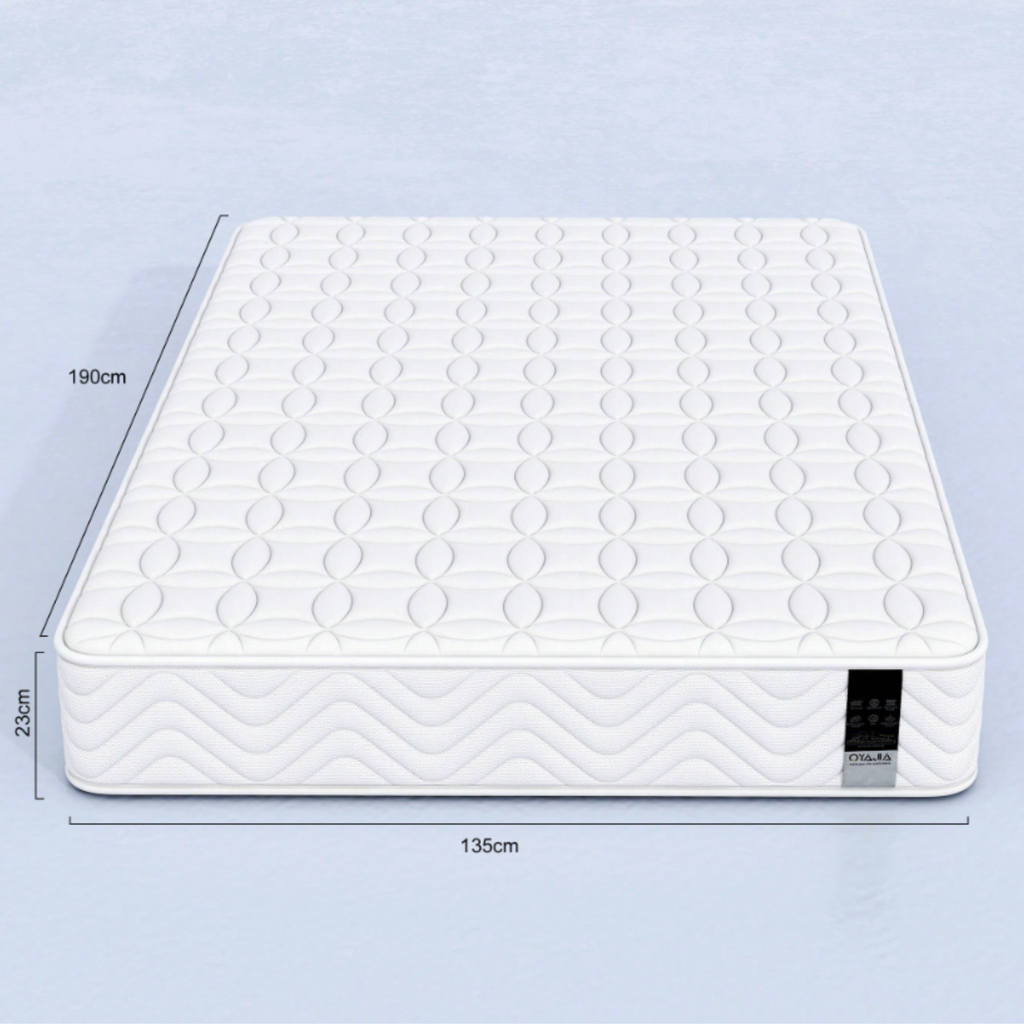 4FT6 Double Ottoman Bed Frame with USB Charging Port, LED Light & Storage Drawers