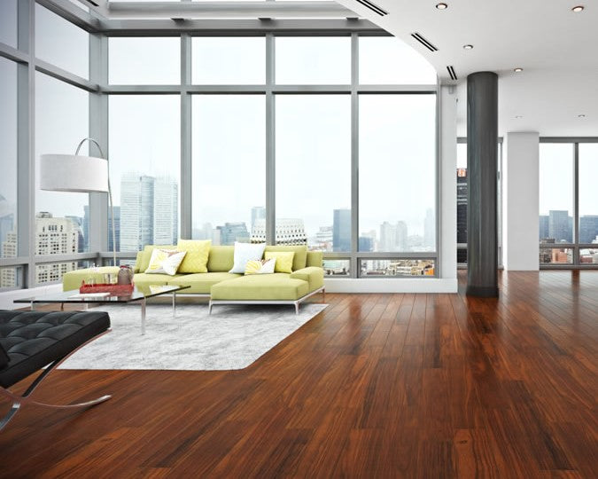 Glossy 12mm Laminate Homestead Oak