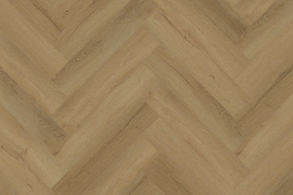 Waffle Oak Herringbone Waterproof Click Vinyl