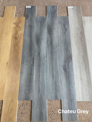 Chateu Oak Vinyl Flooring Attached Underlay