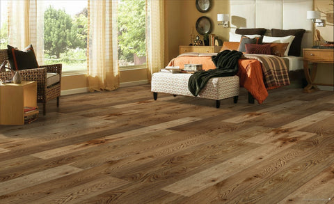 Galleria Professional Engineered European Rustic Oak Flooring 14mm X 190mm Tawny Brown Lacquered