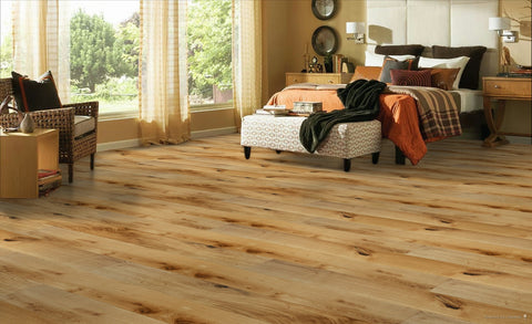 Galleria Professional Engineered European Rustic Oak Flooring 20mm x 190mm Brushed & Oiled