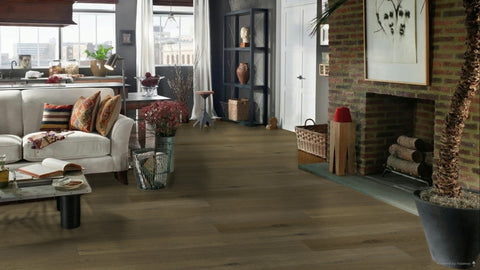 Galleria Professional Engineered European Rustic Oak Flooring 20mm x 190mm Stoney Grey Oiled