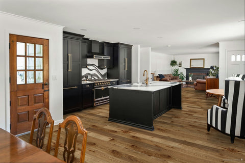 Galleria Professional Engineered European Rustic Oak Flooring 20mm x 190mm Tawny Brown Lacquered