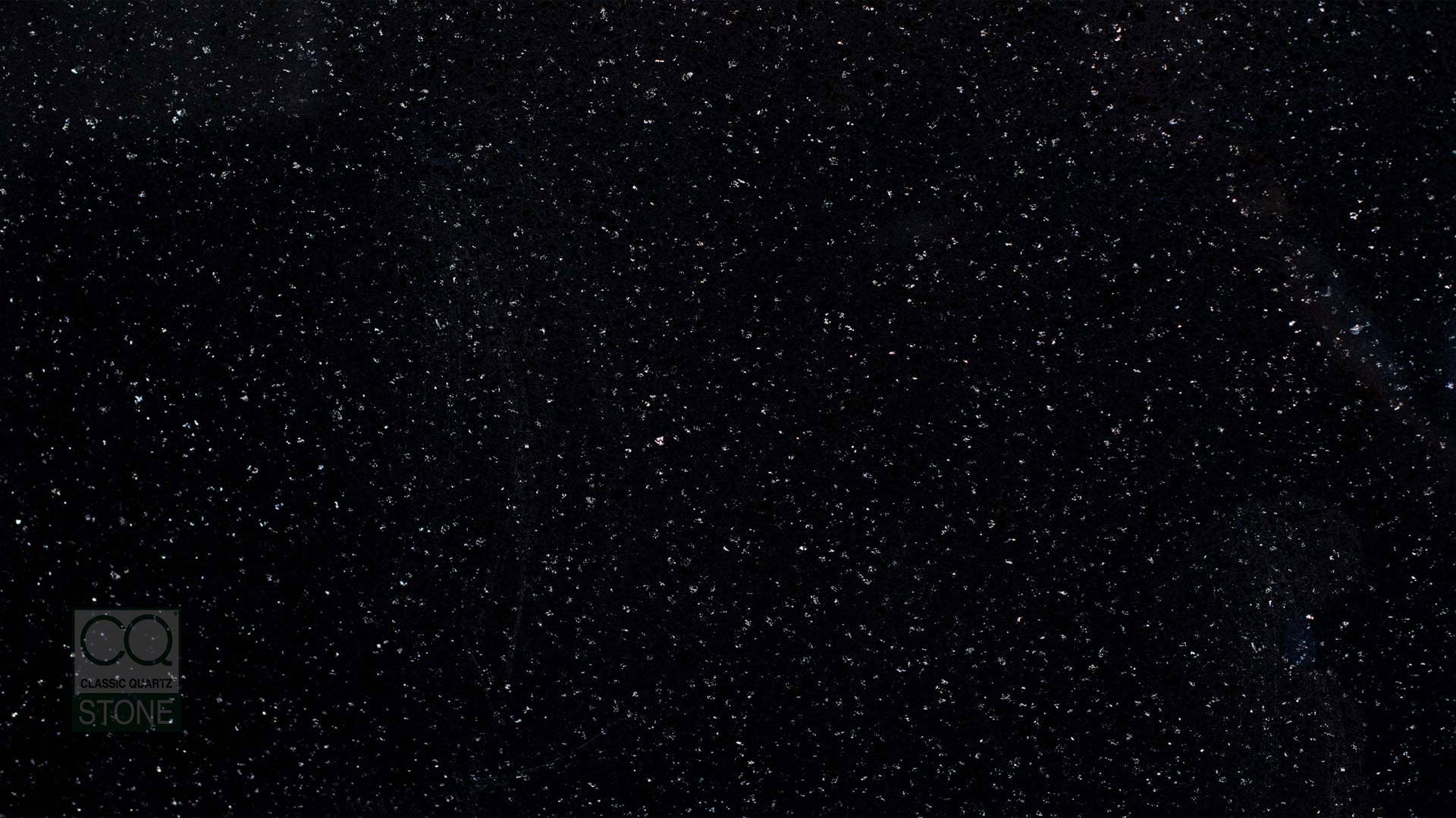 GLITTER NOIR - Classic Quartz Stone Worktop