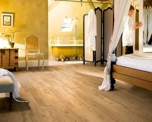 Golden Oak 12mm Laminate Flooring Main image