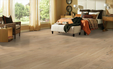 Engineered Wood 14mm x 180mm Rustic Oak Flooring Musa Melody Lacquer