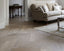 12mm Herringbone Laminate Flooring Sterling Grey Oak Icey Toned