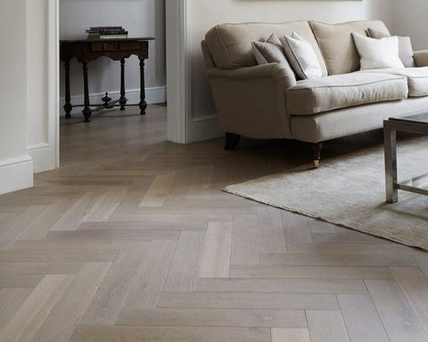 Icelandic Oak Herringbone Laminate Flooring