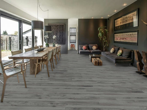 Mega Deal 7mm Laminate Flooring Steel Grey Oak