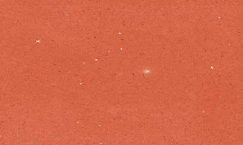 Orange- Quartz Worktop