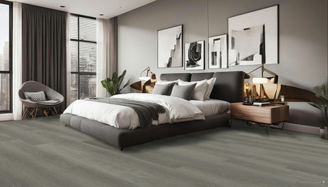 Series Woods 8mm Acoustic Laminate Dove Grey Oak