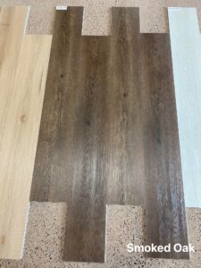 Smoked Oak Vinyl Flooring Attached Underlay