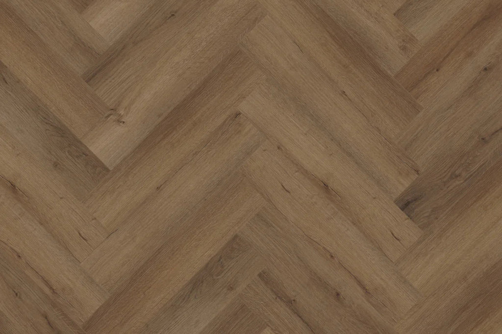 Uni Oak Herringbone Waterproof Click Vinyl