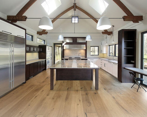 Unfinished White Oak 12mm Engineered Wood Flooring