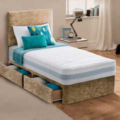 Single Divan Bed Set - 2FT6 Small Single