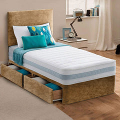Single Divan Bed Set - 2FT6 Small Single