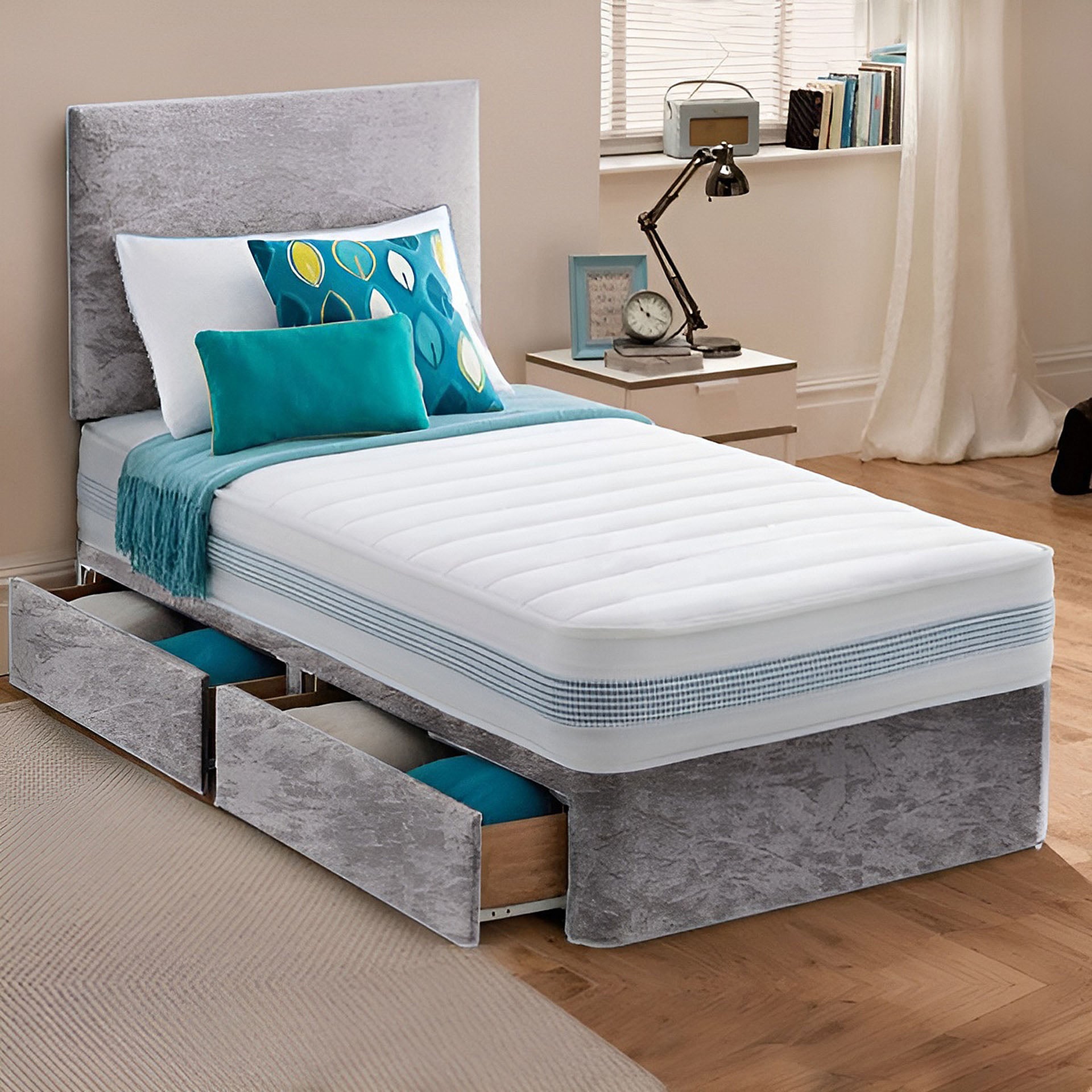 Single Divan Bed Set - 3FT Single Secondary image