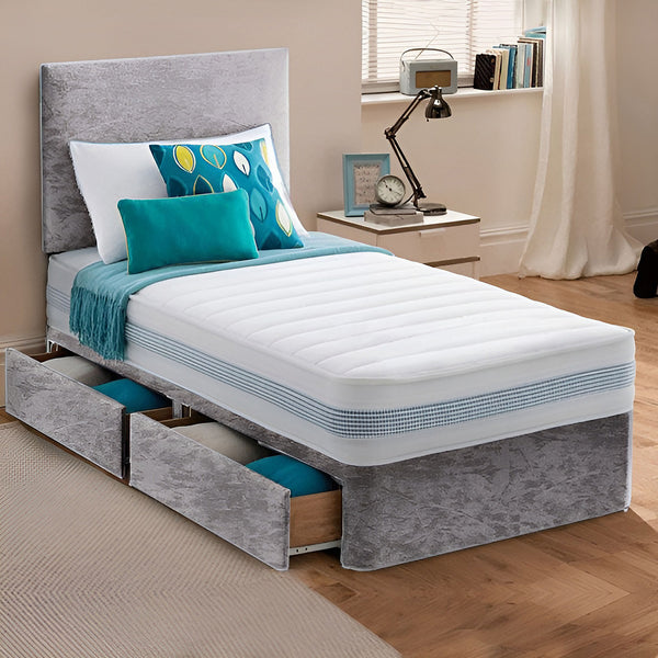 Single Divan Bed Set - 3FT Single