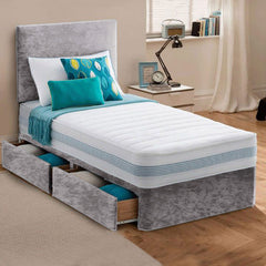 Single Divan Bed Set - 2FT6 Small Single