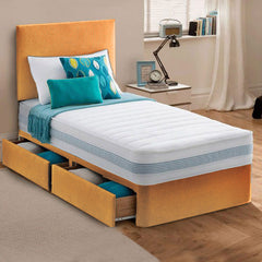 Single Divan Bed Set - 2FT6 Small Single