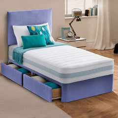 Single Divan Bed Set - 2FT6 Small Single