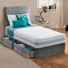Single Divan Bed Set - 2FT6 Small Single