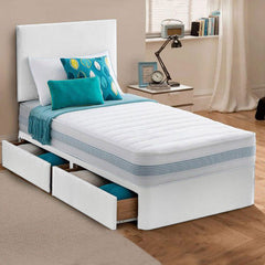 Single Divan Bed Set - 2FT6 Small Single