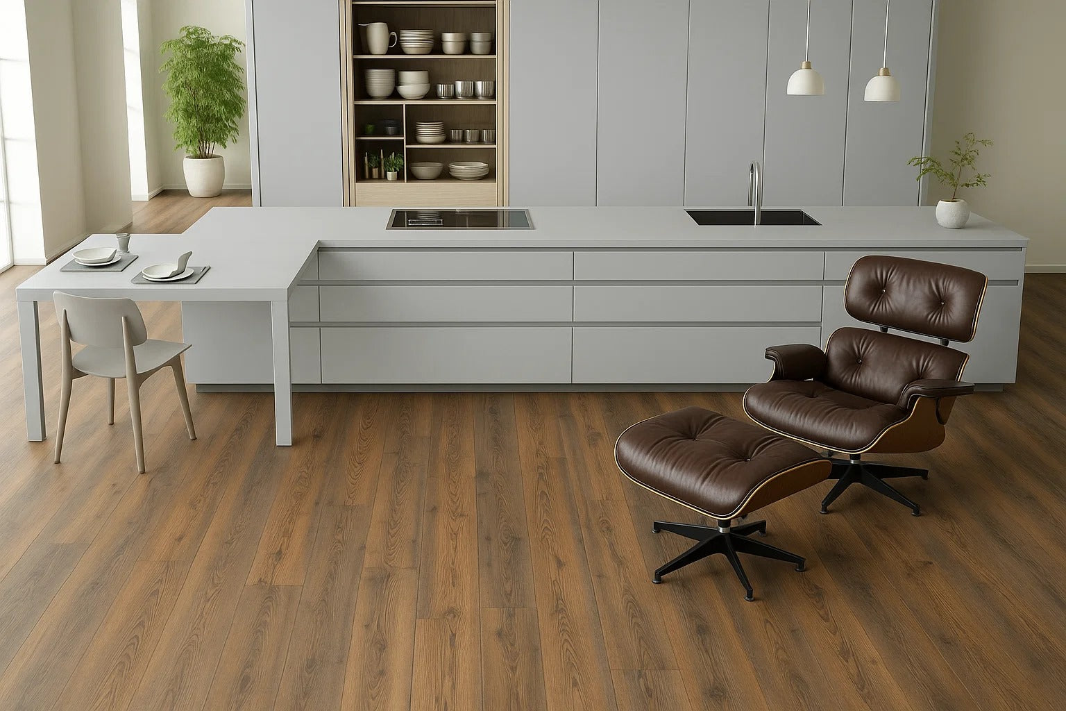 FLOORganic Pine Maloja Palace 8.5mm Straight Waterproof Laminate Main image